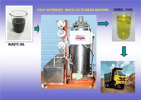 Máquina de destilación de aceite de Motor usado a diésel, sistema de regeneración de aceite residual, diésel, 20 toneladas/día, India, 80%-85%