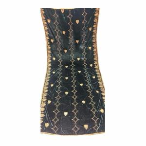 Chales de terciopelo transpirables superventas de alta calidad con diseño personalizado para mujer a precios de mercado algodón personalizado - Product Image 5