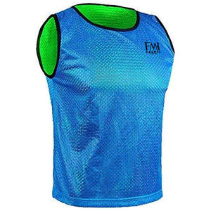 Bavoirs en maille d'entraînement de haute qualité pour le basket-ball et le football bavoirs réversibles de couleur personnalisée avec vêtements d'entraînement double face - Product Image 3