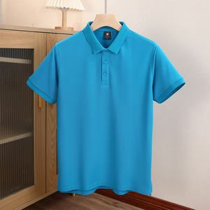 Logotipo personalizado Unisex Diseño Liso Algodón Poliéster Uniforme de trabajo en blanco Hombres de negocios Polo Camiseta para hombres - Product Image 1