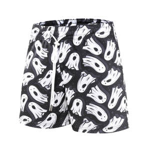 Pantalones cortos deportivos de malla de verano para hombre, pantalones cortos atléticos de entrenamiento con estampado personalizado, bolsillos, sólidos ecológicos para fútbol - Product Image 5