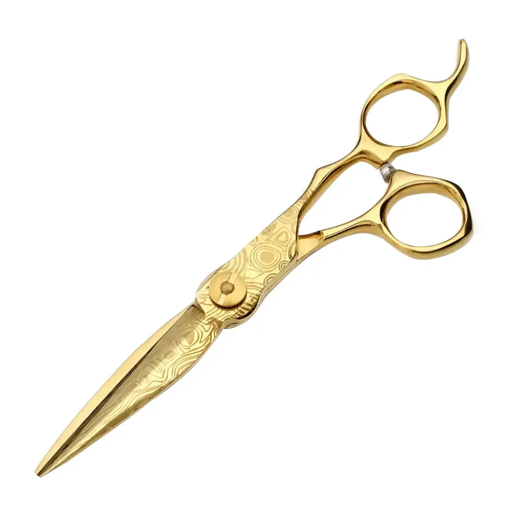 Economical Sharp Blade Barber Golden Hairdressing Cutting Scissors Hair Scissors Set Best selling Instruments