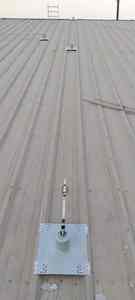 ระบบป้องกันการตกจากหลังคาพร้อมตัวล็อคแบบเชื่อมต่อเร็ว ปรับความยาวได้ รับน้ำหนัก 100 กก. โครงสร้างเหล็ก/สแตนเลส - Product Image 3