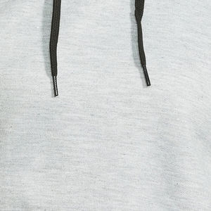 Sudadera con capucha corta para mujer de alta calidad con cómodo jersey de manga larga Color gris sudaderas con capucha para mujer - Product Image 5