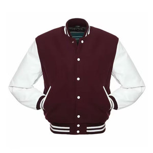 Chaquetas Varsity al por Mayor, Chaqueta de Béisbol Unisex Personalizada, Chaqueta Varsity de Invierno Informal para Hombre, Chaqueta Varsity Personalizada con Letras Bordadas en Lana - Product Image 5