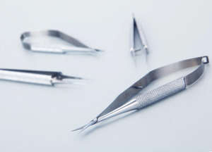 Juego de Instrumentos Microquirúrgicos de 10 Piezas, Pinzas y Portaagujas de Acero para Cirugía Endoscópica, Reutilizables - Product Image 3