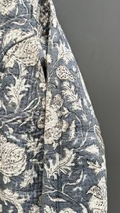 Indo Western Style Kantha <b>Quilt</b> Jacket Ethnic Wear Banjara Style Reversible Kantha Jackets and Short Coats For Sale at Bulk Rate - Product Image 3