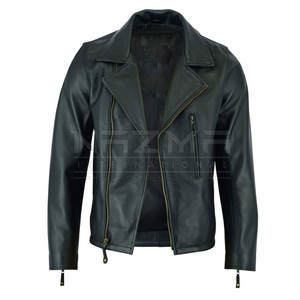 Recién llegado, chaqueta de invierno para hombre, tela de lona de cuero genuino de la mejor calidad, transpirable, ecológico, logotipo personalizado, Color para - Product Image 1
