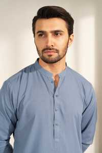 Kurta Shalwar extensible traditionnel à la mode de qualité supérieure pour hommes derniers vêtements ethniques à la mode pour hommes indiens pakistanais - Product Image 3