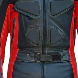 Traje de Motociclismo de Cuero Personalizado, Transpirable y de Secado Rápido, con Diseño de Bloques de Color y Tela de 440g para Hombre, para Todas las Temporadas - Product Image 4