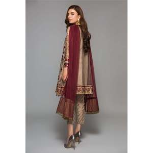 Conjunto de Traje de Red Bordado para Mujer UF-14 - Product Image 2