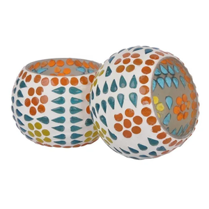 Top Selling Custom Mosaic <b>Candle</b> Tealight Round <b>Glass</b> <b>Candle</b> <b>Holder</b> Tealight <b>Candle</b> <b>Holder</b> Available at Discounted Price - Product Image 6