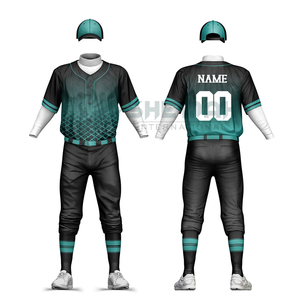 L'uniforme de baseball de qualité supérieure présente des coutures renforcées et une coupe athlétique idéale pour l'entraînement et la pratique du jeu compétitif - Product Image 4