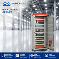Armoire de commande PLC métallique, équipement de distribution d'énergie, coffret électrique, panneau de commande industriel IP50, taille personnalisable, haute performance