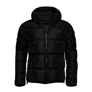 2024 nuevos abrigos de burbuja de invierno de poliéster de alta calidad personalizados, chaqueta acolchada impermeable acolchada, características calentadas, lona 3D con capucha - Product Image 2