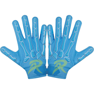 Top Professional Silicone Palm NonSlip Grip Control Full Finger American <b>Football</b> Gloves Customize Youth <b>Football</b> Receiver Glove - Product Image 5