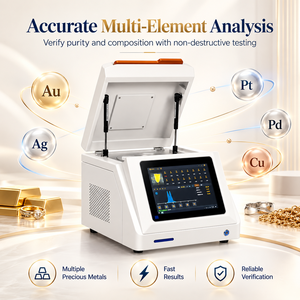 Testeur de métaux précieux Or Argent Platine Analyse de bijoux avec détection XRF et chambre d'échantillonnage fermée - Product Image 3