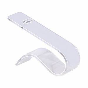 Présentoir de chaussures en acrylique en finition transparente pour baskets, talons et chaussures - Product Image 2