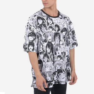 Prix usine Hommes Sublimation t-shirt Top Vente Loose Fit Imprimé 100% Coton Meilleur Produit Sublimation t-shirt Pour Moi - Product Image 3