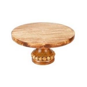 Support multifonctionnel de décor en bois élégant pour vaisselle transparente vaisselle plate cuisson 6 stands de fête de mariage anniversaire article chaud! - Product Image 1