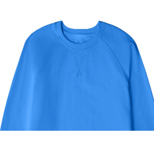 Sudadera de Invierno Ecológica Personalizada para Mujer, Transpirable, Resistente al Viento, de Poliéster/Algodón, con Forro Polar, Bordada/Estampada en la Parte Delantera, Color Azul - Product Image 4