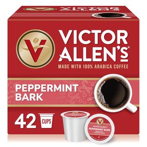 Café Victor Allen's con Sabor a Corteza de Menta, Tueste Medio, 42 Unidades, Cápsulas de Café Individuales - Product Image 4