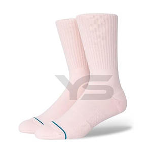 High Quality Custom Men's Sport <b>Socks</b> Breathable Cotton Crew with Anti-Slip Feature for Winter Season Fashionable OEM Design - Product Image 2