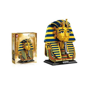 Lego Moc Toutankhamon Masque, modèle en plastique MOC, ensemble de construction Lego - Product Image 5