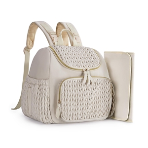 Bolsas de Fraldas Personalizadas com Logo, Grande Capacidade, Luxuosas, Organizador de Fraldas para Bebês, Bolsa de Armazenamento para Mães - Product Image 1