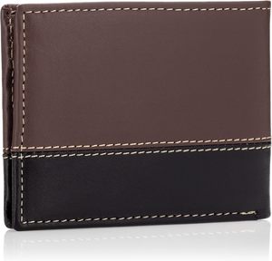 Portefeuille court en cuir véritable de haute qualité pour hommes, fermeture de couverture multi-cartes personnalisée, nouveauté, conception de commodité quotidienne OEM - Product Image 2