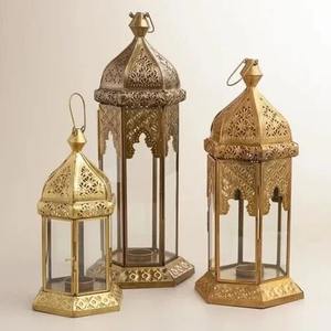 Farol de Metal de Alta Calidad con Acabado de Recubrimiento en Polvo para Decoración del Hogar y Jardín, Iluminación, Decoración de Ramadán - Product Image 2