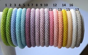 Napali Mix Color Roll Pulseras pulsera de cuentas de vidrio de primera calidad - Product Image 3