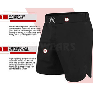 Jiu Jitsu Kimono Camo Impression MMA Shorts Nouveau Style À Séchage Rapide Hommes MMA Shorts Pour La Vente En Ligne - Product Image 2