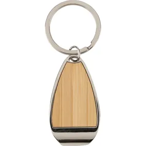 Portachiavi Personalizzato in Lega di Zinco Aria con Moschettone Promozionale - Product Image 2