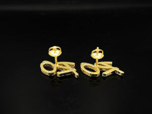 จี้ฮิปฮอปเพชรแบบมีเพชรเย็นทำจากสแตนเลสชุบเงิน - Product Image 2