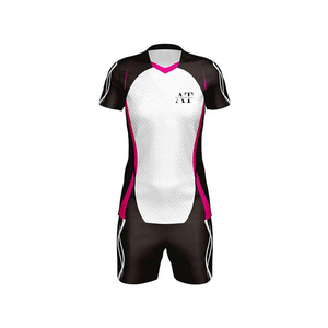 Conceptions d'uniformes de volley-ball personnalisés de haute qualité, vente en gros d'uniformes de volley-ball bon marché pour les femmes - Product Image 1