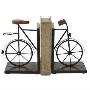 Sujetalibros de Metal de escritorio independiente de Color negro, par de estantes, colección de cabeza de caballo decorativa, sujetalibros niquelado - Product Image 2