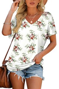 Camiseta de mujer con logotipo personalizado al mejor precio, ropa de calle de verano hecha de algodón transpirable, oferta en camiseta de mujer de nuevo estilo - Product Image 5