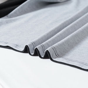 Tendencia de los hombres Multi-Unisex 100% algodón para Polo camiseta 220gsm tela de punto de alta calidad personalizable cuello duro Anti-retráctil - Product Image 3