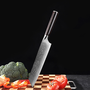 Cuchillo de Chef de cocina profesional, cuchillos de Chef profesionales de acero de Damasco personalizados de alta calidad, cuchillo rebanador de cocina ODM - Product Image 3
