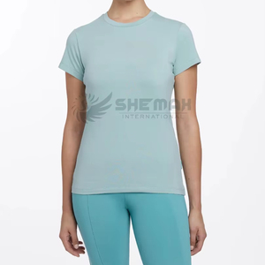 Camisa de mujer de equitación Elegante ropa de competición ecuestre blusa transpirable ligera ajustada diseñada para montar a caballo - Product Image 1