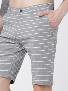 Pantalones cortos de golf con cintura elástica personalizados para hombre, pantalones cortos de baloncesto de patrón sólido de nailon cómodos con estampado de sublimación de estilo urbano - Product Image 6