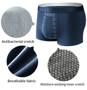 Pantalones de hombre para terapia de campo energético, ropa interior para hombre, de algodón elástico Calzoncillos Bóxer, diseños personalizados, ropa interior con logotipo para hombre, envío DDP - Product Image 5