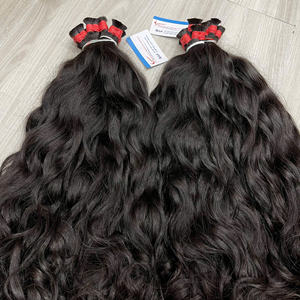 Extensiones de cabello humano natural ondulado vietnamita, venta al por mayor, gran stock, envío rápido - Product Image 2