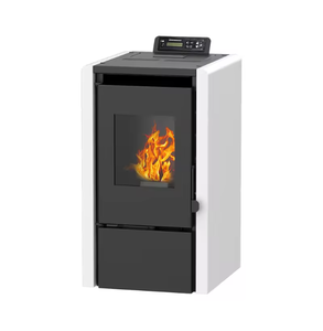 Vente en gros de poêle à granulés de bois autoportant automatique Foyer de chauffage intérieur sans fumée pour villa Foyer hydro biomasse - Product Image 1