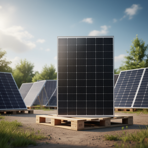 แผงโซลาร์เซลล์ JS Solar 670W แบบสองหน้า N-Type Monocrystalline PERC ประสิทธิภาพสูง เซลล์ขนาด 210 มม. ฝาครอบกระจกด้านหน้า บรรจุบนพาเลท - Product Image 3