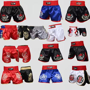 กางเกงขาสั้น MMA สำหรับผู้ชายกางเกงขาสั้นสำหรับต่อยมวย2025ออกแบบได้ตามต้องการ - Product Image 3