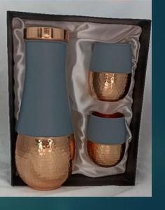 Vendedor superior Botella de cobre de 900ml Calidad Premium Curva Impreso Diseñador Bebida directa Mejor precio Ventaja reutilizable gratis-para - Product Image 1