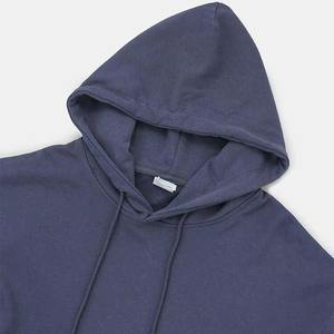 Sweats à capuche épais délavés à l'acide pour hommes Sweat à capuche de qualité supérieure respirant avec logo imprimé personnalisé surdimensionné avec col à capuche confortable - Product Image 4