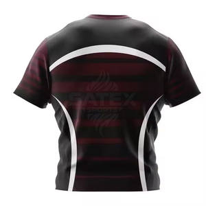 Tenues de rugby respirantes à prix avantageux, dernier design, vente chaude, pour les sports de plein air, 100% polyester, nouvelle arrivée - Product Image 5